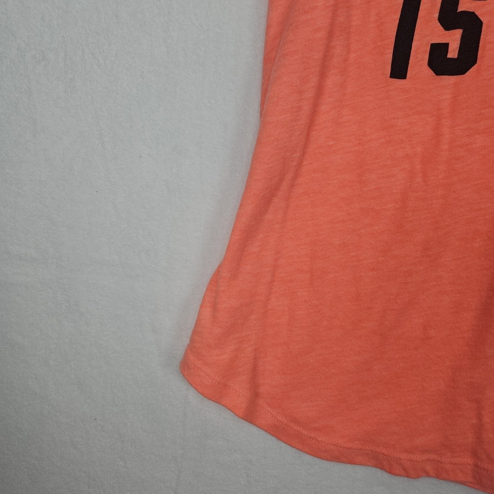 Victoria's Secret PINK Tank Top Medium Coral "The Struggle Is Real" Graphic Gym - Picture 3 of 16